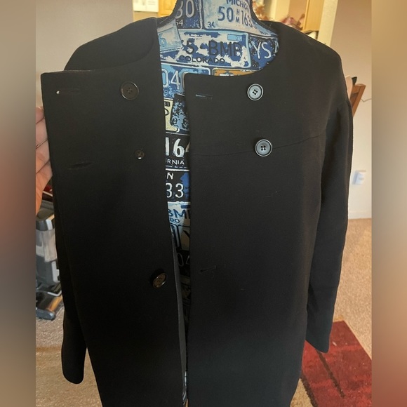 J.Crew Double Cloth Wool Peacoat — Italian Wool, Vintage Classic, Size 8 - Picture 2 of 15